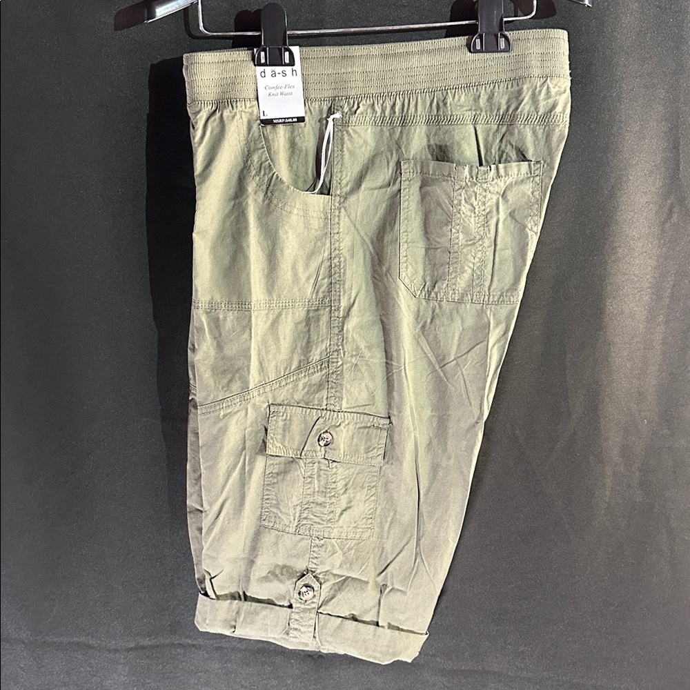 Ash Olive Comfee-Flex Shorts